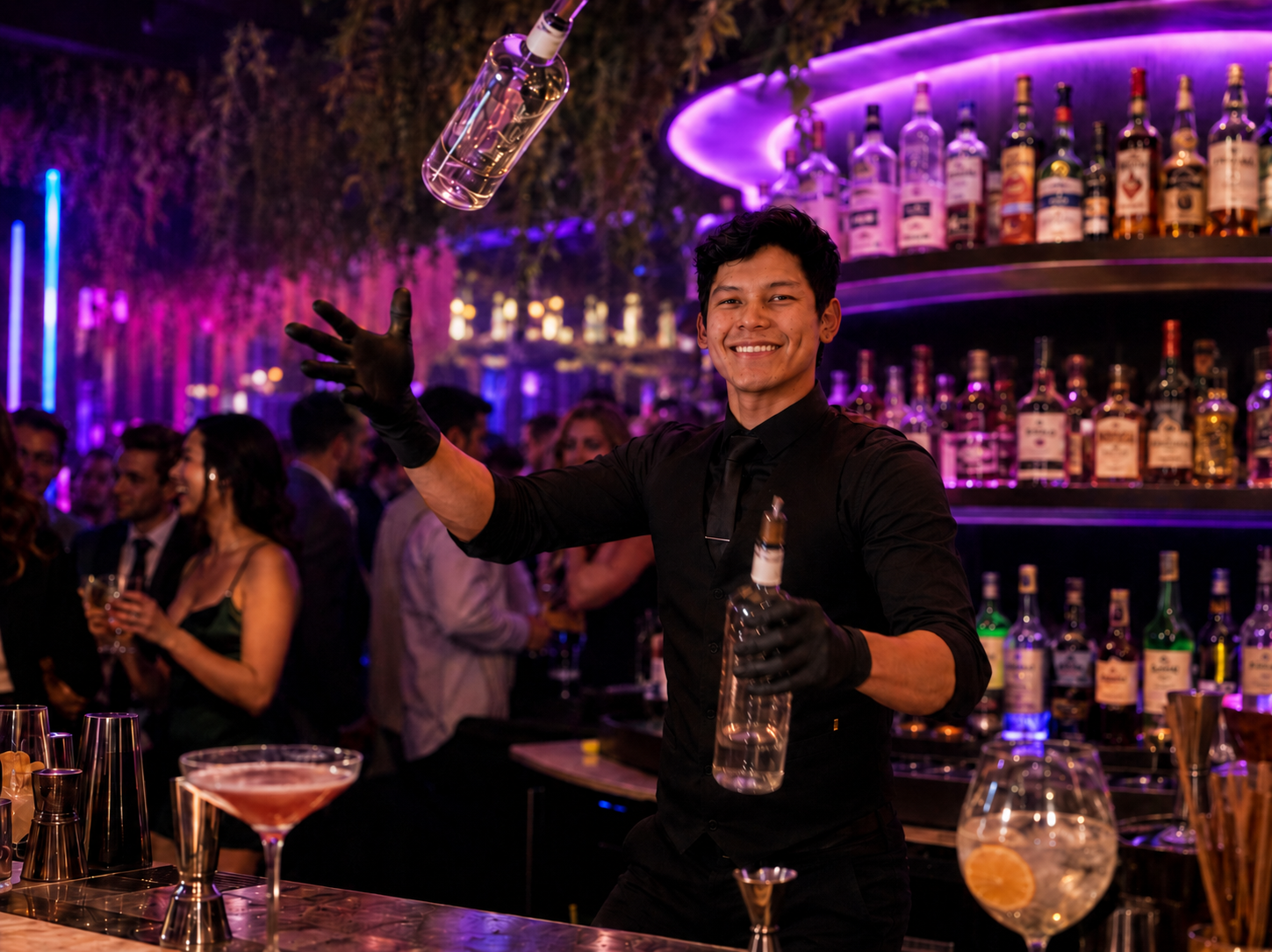 Professional bartending course program